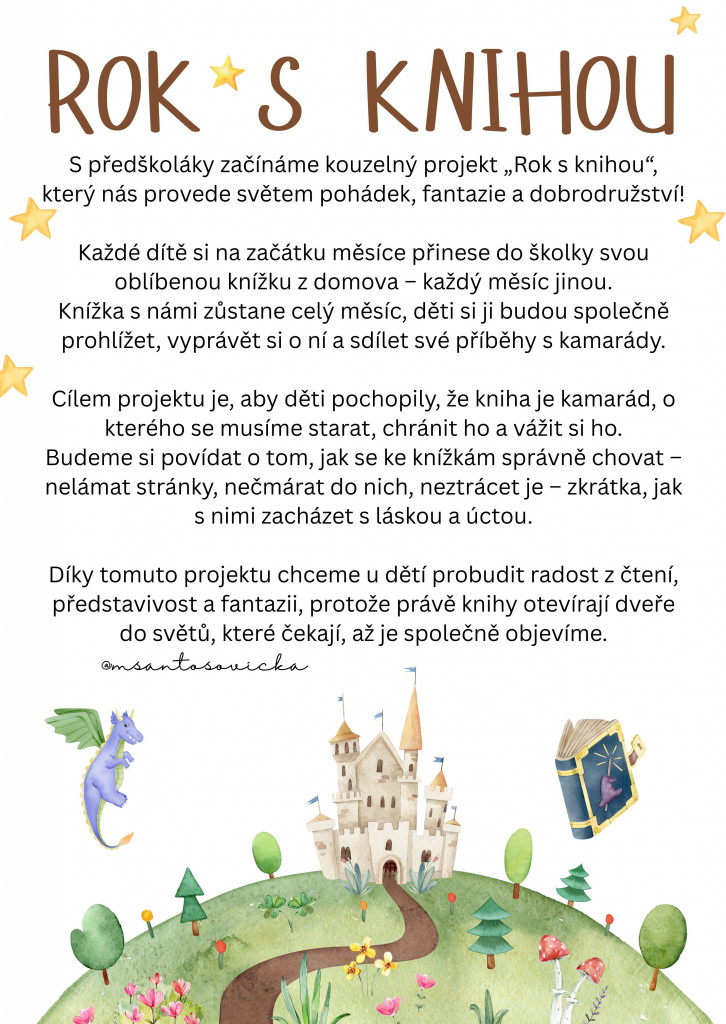 Projekt "Rok s knihou"