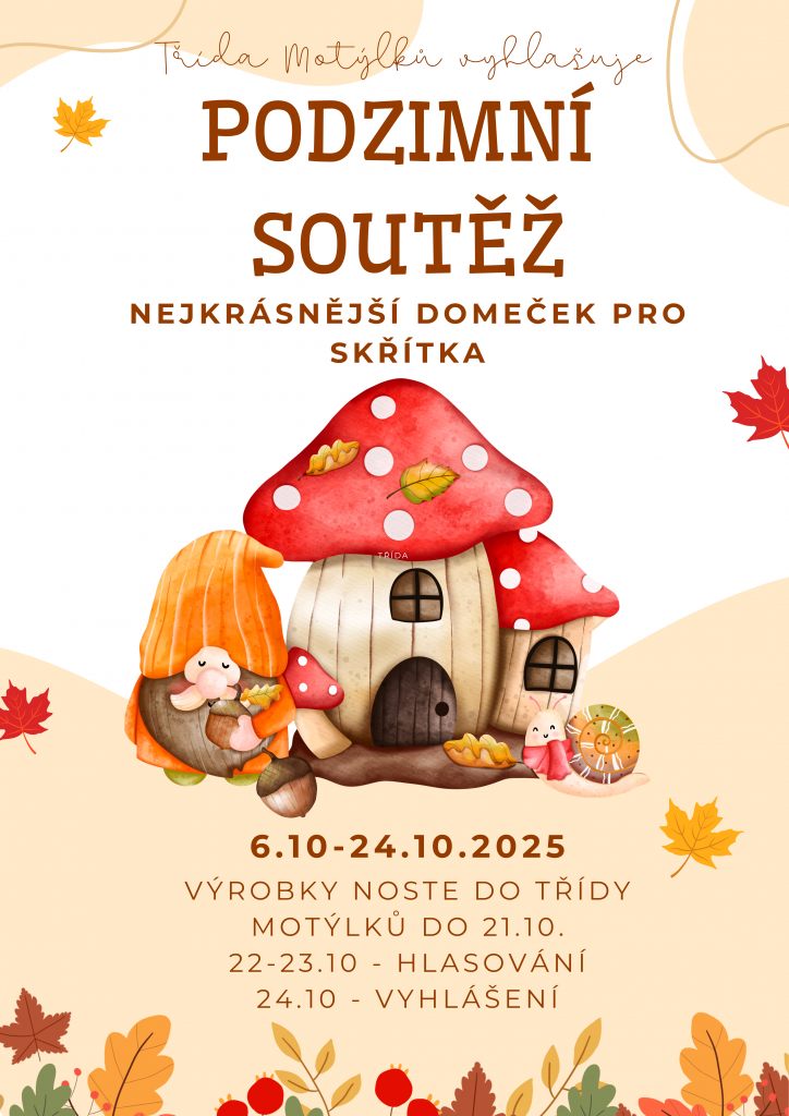 Domeček pro skřítka - soutěž